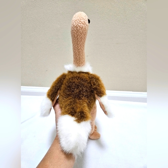 TY Beanie Buddy Stretch The Ostrich Plush Stuffed Animal Bird Retired 1998 Vtg. - Picture 6 of 15